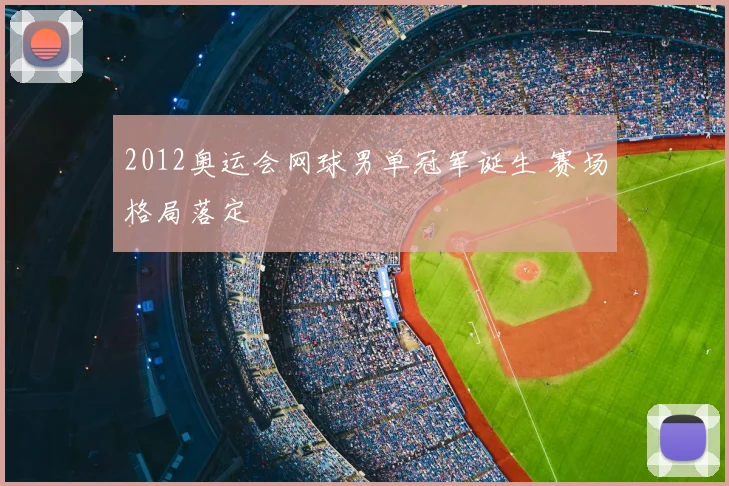 2012奥运会网球男单冠军诞生 赛场格局落定